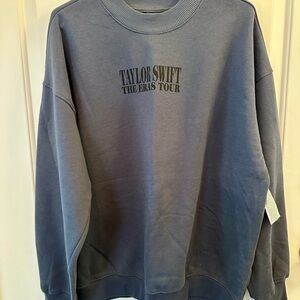 Taylor Swift The Eras Tour Blue Sweater
